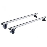 Bare transversale din aluminiu CRUZ Alu Cargo T128, 924-845, pentru Toyota Hilux double cab (VIII - standard roof) (2016 ->prezent), Sistem cu prindere pe plafon normal