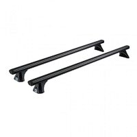 Bare transversale din aluminiu CRUZ Alu Cargo Dark X128, 924-860, pentru Toyota Land Cruiser 5d (J150 - fixpoint) (2010 ->prezent), Sistem cu prindere in puncte fixe
