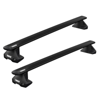 Bare transversale Thule Evo Clamp Wingbar Evo Black pentru PEUGEOT 308 5 usi Hatchback, model 2022-, Sistem cu prindere pe plafon normal