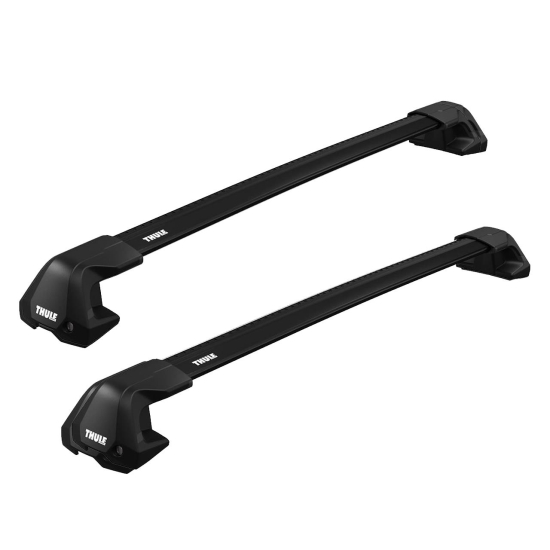 Bare transversale Thule Edge Clamp Wingbar Edge Black pentru PEUGEOT 308 5 usi Hatchback, model 2022-, Sistem cu prindere pe plafon normal
