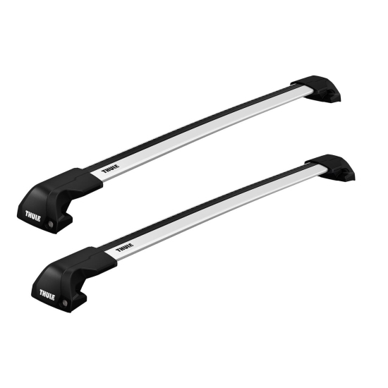 Bare transversale Thule Evo Flush Rail Wingbar Edge pentru TOYOTA Yaris Cross 5 usi SUV, 2021 - prezent, Sistem cu prindere pe bare longitudinale integrate