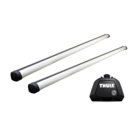 Bare transversale Thule Evo Raised Rail Profesional pentru MERCEDES-BENZ GLS (X167) 5 usi SUV, model 2020 - prezent, Sistem cu prindere pe bare longitudinale