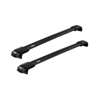 Bare transversale Thule Raised Rail Wingbar Edge Black pentru TOYOTA Land Cruiser Prado 5 usi SUV, model 2009 - prezent, Sistem cu prindere pe bare longitudinale