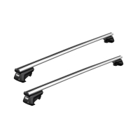 Bare transversale Thule SmartRack XT aluminiu 118 cm pentru JAC JS4 5 usi SUV, model 2022 - prezent, Sistem cu prindere pe bare longitudinale