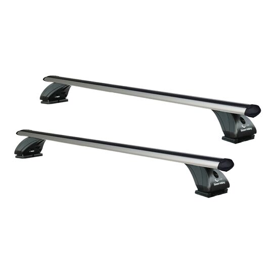 Sistem Bare transversale Green Valley ORIGINAL aluminiu pentru HYUNDAI i20 (BC3), 5 usi Hatchback, model 2021-prezent, Sistem cu prindere pe plafon normal