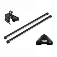 Bare transversale Thule Evo Clamp Slidebar pentru MAZDA CX-60, 5 usi SUV, model 2022 - prezent, Sistem cu prindere pe plafon normal