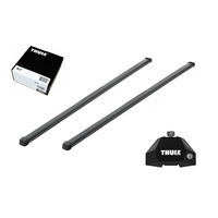 Bare transversale Thule Evo Fixpoint Squarebar pentru MERCEDES C-Class (W206) 4 usi Sedan, model 2021 - prezent, Sistem cu prindere in puncte fixe