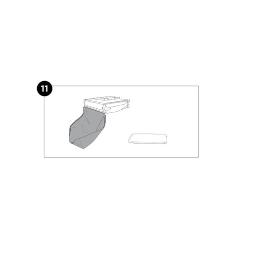 Protectie impermeabila pentru cort Thule Travel Cover, Gri