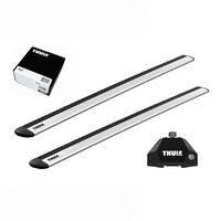 Bare transversale Thule Evo Fixpoint Wingbar Evo pentru VOLKSWAGEN Caddy Cargo Maxi (Mk. V) 4 usi Van, model 2021 - prezent, Sistem cu prindere in puncte fixe