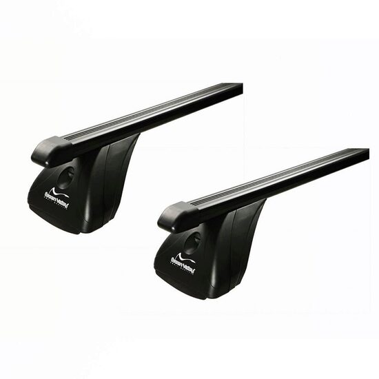 Sistem Bare transversale Green Valley ORIGINAL otel pentru Renault Kangoo III, 3-5 usi Van, model 2022-prezent, Sistem cu prindere in puncte fixe (sistem antifurt inclus)