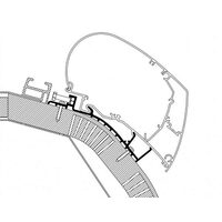 Adaptor Carthago C-Line Incepand din 2014  5.00 m