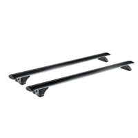 Bare transversale din aluminiu CRUZ Airo FIX Dark 118, 925-713, pentru Land Rover Defender 5d (P400e - T-Track) (2020-->prezent), Sistem cu prindere in puncte fixe