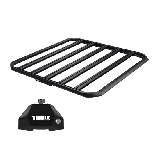 Sistem Grilaj Thule Caprock M tip platforma pentru MERCEDES B-Class (W247) 5 usi Hatchback, model 2019 - prezent, Sistem cu prindere in puncte fixe