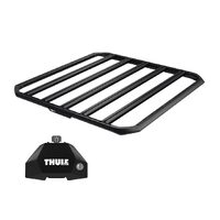 Sistem Grilaj Thule Caprock M tip platforma pentru MERCEDES C-Class (W206) 4 usi Sedan, model 2021 - prezent, Sistem cu prindere in puncte fixe