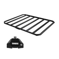 Sistem Grilaj Thule Caprock XXL tip platforma pentru MERCEDES V-Class 5 usi MPV, model 2015 - prezent, Sistem cu prindere in puncte fixe