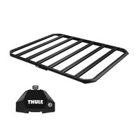 Sistem Grilaj Thule Caprock L tip platforma pentru TOYOTA Land Cruiser (J200) 5 usi SUV, model 2008 - 2021, Sistem cu prindere in puncte fixe
