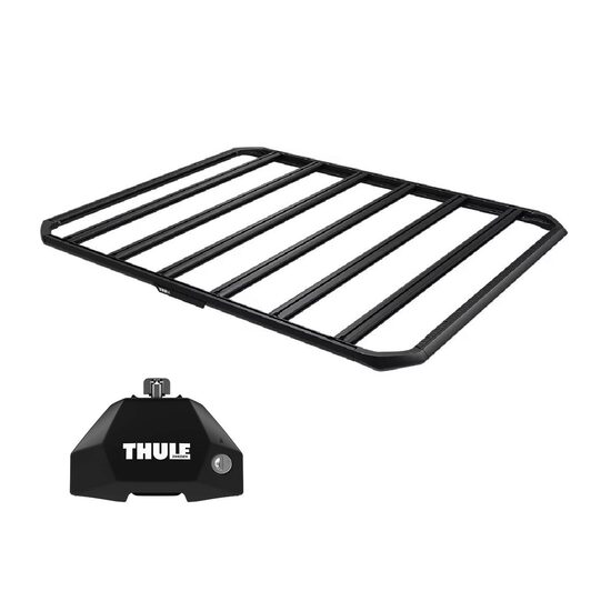 Sistem Grilaj Thule Caprock XXL tip platforma pentru VOLKSWAGEN Transporter 4 usi Van, model (T5) 2003 - 2015, (T6) 2015 - 2024, (T7) 2025 - prezent, Sistem cu prindere in puncte fixe