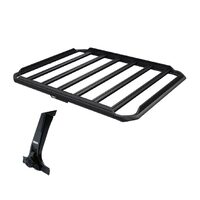 Sistem Grilaj Thule Caprock XXL tip cos (cu sine laterale) pentru LAND ROVER Defender 90/110/130 3 usi SUV, model 1983- 2019, Sistem cu prindere pe jgheaburi de ploaie