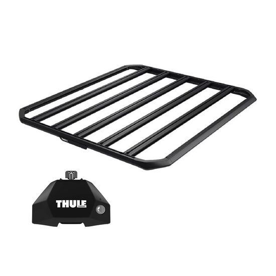 Sistem Grilaj Thule Caprock XL tip platforma pentru MERCEDES BENZ Sprinter (W907) 4 usi Van, model 2018 - prezent, Sistem cu prindere in puncte fixe