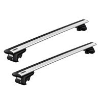 Bare transversale Thule Evo Raised Rail Wingbar Evo pentru MERCEDES BENZ Vito 4 usi MPV, model 2015 - prezent, Sistem cu prindere pe bare longitudinale
