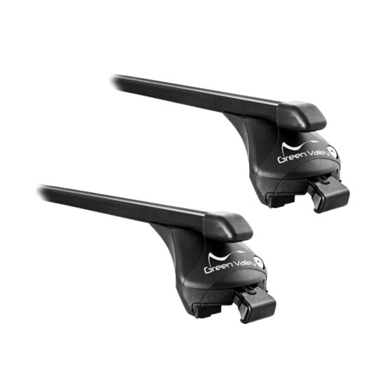 Sistem Bare transversale Green Valley EasyOne Quick otel pentru SEAT Altea Freetrack, 5 usi MPV, model 2007-2015, Sistem cu prindere pe bare longitudinale integrate