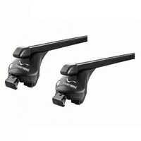 Sistem Bare transversale Green Valley Quick CC otel pentru Citroen C4 Cactus, 5 usi Hatchback, model 2015-2020, Sistem cu prindere pe bare longitudinale