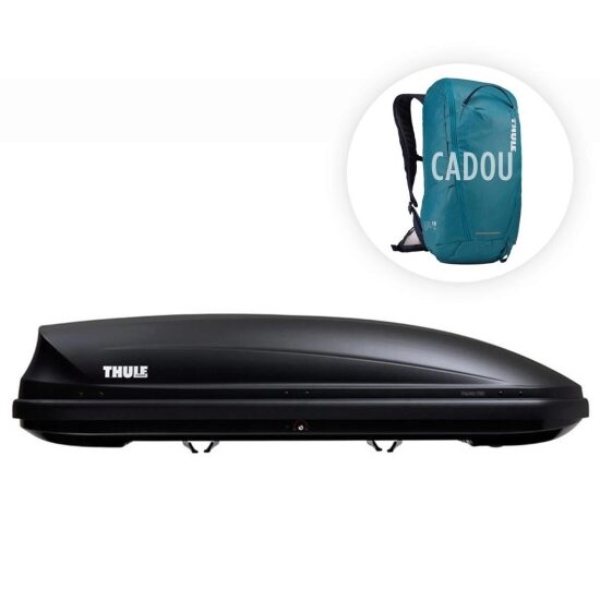 Cutie portbagaj Thule Pacific 780 Antracit Aeroskin Dual Side + CADOU Rucsac tehnic Thule Stir 18L Hiking Pack -  Fjord