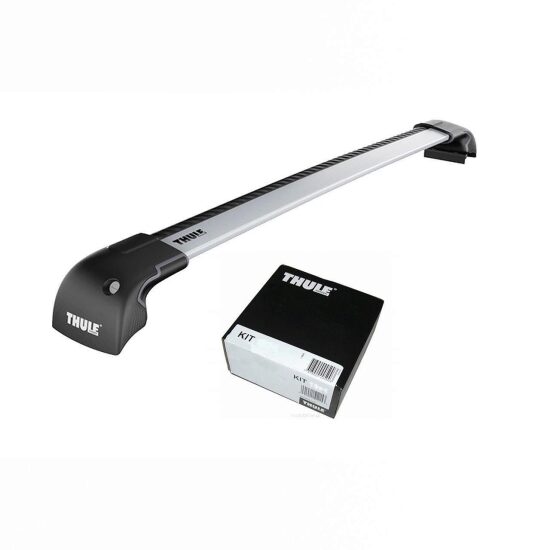 Bare transversale Thule Rapid System Wingbar Edge pentru TOYOTA RAV 4, 5 usi SUV, model 2019-, Sistem cu prindere pe bare longitudinale integrate