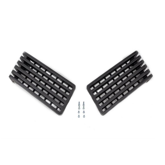 Accesoriu grile deschise pentru cutie portbagaj Towbox V3, Negru