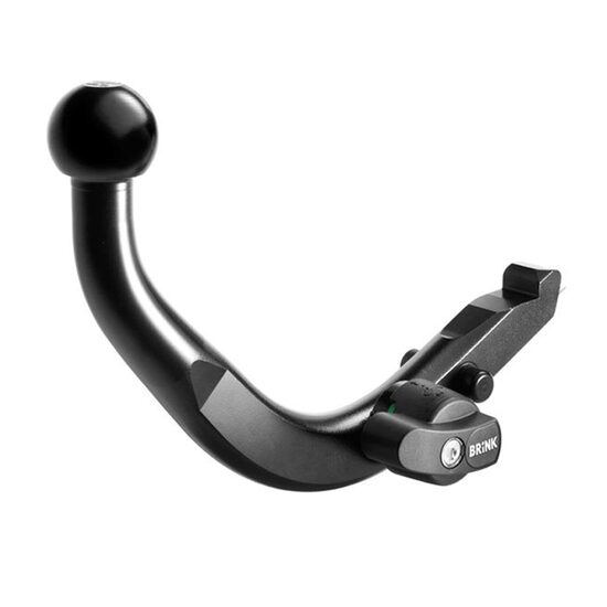 Carlig de remorcare detasabil, pe diagonala (model BMA), marca Brink, pentru Mercedes-Benz M-Class (W164) SUV, an fabricatie 01.02.2005 - 01.12.2012