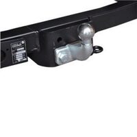 Carlig de remorcare cu sfera tip flansa demontabila din 2 suruburi cu reglaj pe inaltime marca Hakpol pentru Mitsubishi L200 Pickup, an fabricatie 2009-08/2015