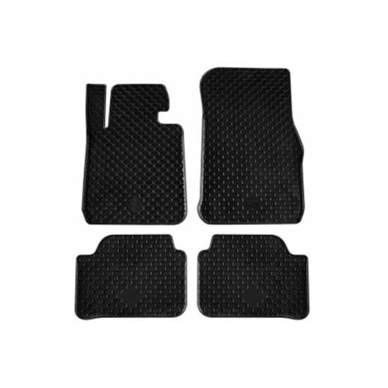 Covorase auto BMW 1-Series (F20) (F21) 2011 - 2019 (fixare cu velcro la sofer) Gumarny Zubri