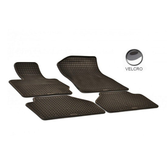 Covorase auto BMW X3 (F25) 2010 - 2017/ X4 (F26) 2014 - 2018 (fixare cu velcro la sofer) Gumarny Zubri