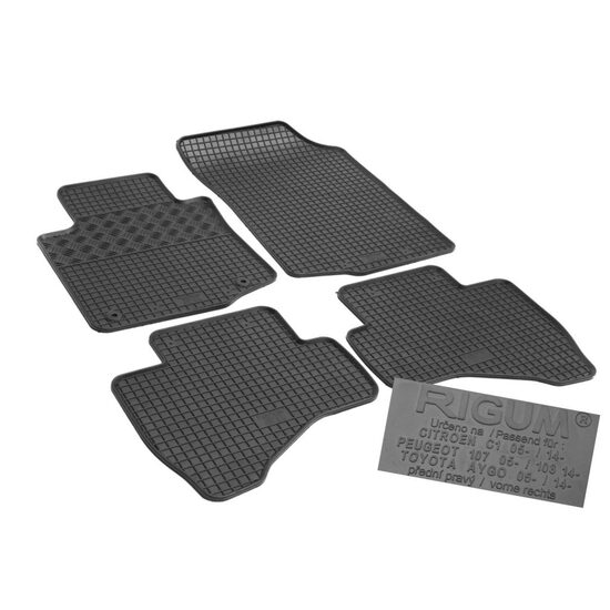 Covorase auto CITROEN C1 (Mk. II) 2014 - 2021; PEUGEOT 108 2014 - 2021 Rigum
