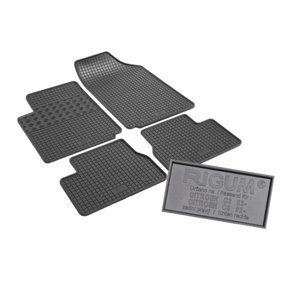 Covorase auto CITROEN C2 2003 - prezent/ C3 (Mk. I) 2002 - 2009 Rigum