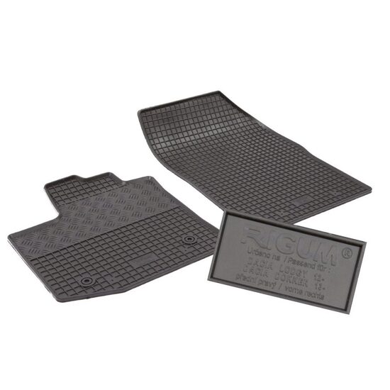 Covorase auto DACIA Dokker 2013 - 2021 locurile din fata Rigum