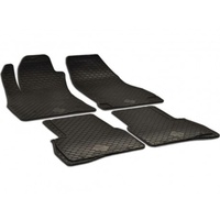 Covorase auto FIAT Doblo II 2009 - 2015, 2015 - prezent 5 locuri (4buc/set) Gumarny Zubri