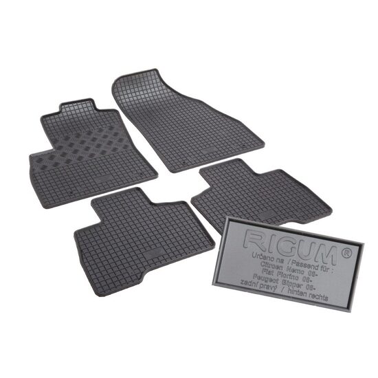 Covorase auto FIAT Fiorino; CITROEN Nemo; PEUGEOT Bipper 2008 - prezent 5 locuri Rigum