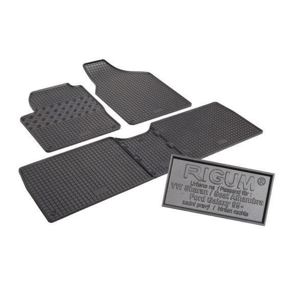 Covorase auto FORD Galaxy 1995 - 2006 (Mk. I si facelift) locuri fata+mijloc/ Alhambra/Sharan 1995 - 2010 Rigum