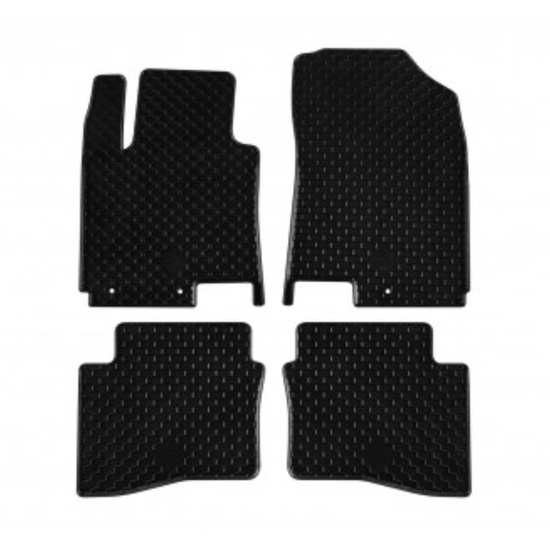 Covorase auto HYUNDAI i20 II 2014 - 2020 Gumarny Zubri