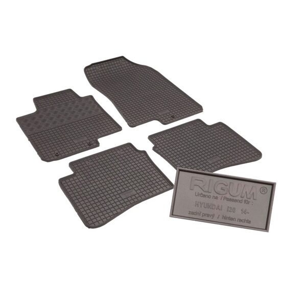 Covorase auto HYUNDAI i20 II (GB) 2014 - prezent/ i20 III (BC3) 2020 - prezent/ Bayon 2021 - prezent Rigum