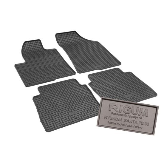 Covorase auto HYUNDAI Santa Fe 2006 - 2010 Rigum