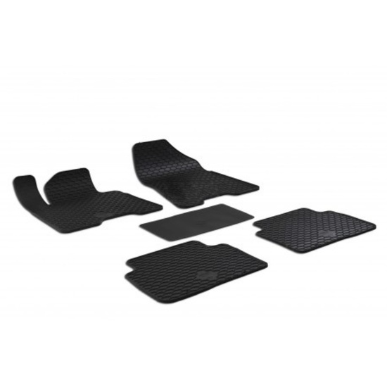 Covorase auto HYUNDAI Tucson II 2015 - prezent; KIA Sportage IV 2016 - prezent 5pcs Gumarny Zubri