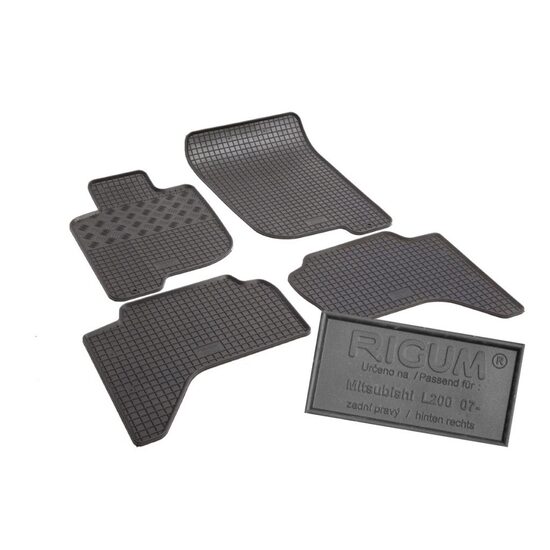 Covorase auto MITSUBISHI L200 (IV) 2006 - 2015 Rigum