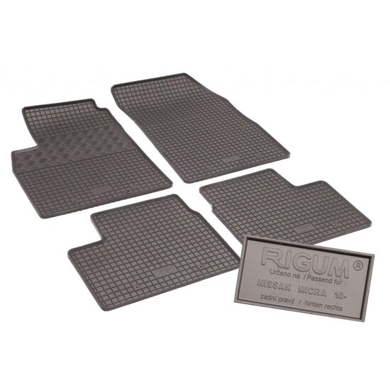Covorase auto NISSAN Micra (K12) 2003 - 2009 Rigum