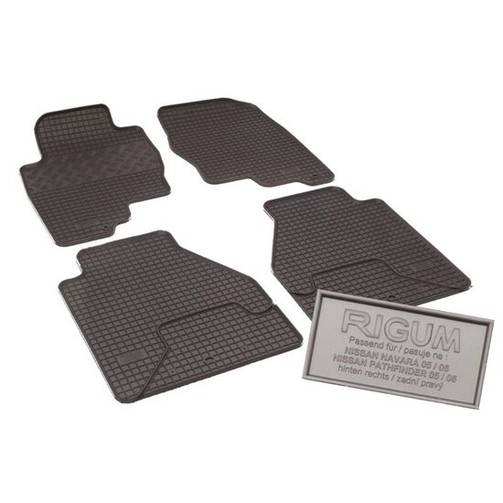Covorase auto NISSAN Pathfinder (R51) 2006 - prezent/ Navara (D40) 2005 - prezent Rigum
