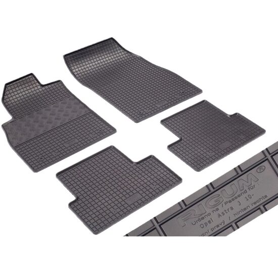 Covorase auto OPEL Astra J 2010 - prezent Rigum