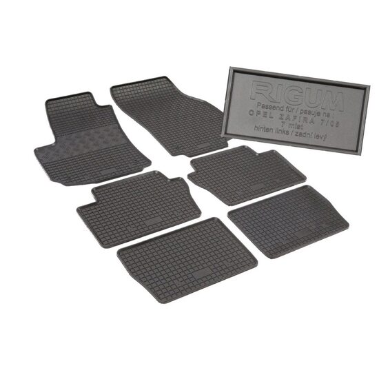 Covorase auto OPEL Zafira B 2005 - prezent 7 locuri Rigum