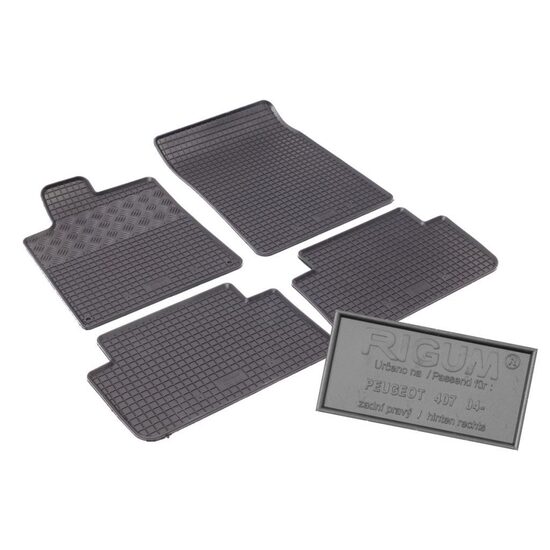 Covorase auto PEUGEOT 407 2004 - prezent/ 407 Coupe 2006 - prezent Rigum