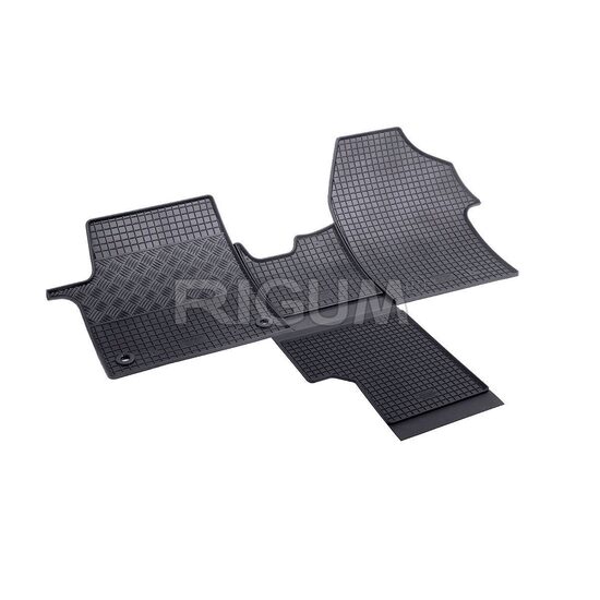 Covorase auto PEUGEOT Expert; CITROEN Jumpy; TOYOTA ProAce 2016 - prezent; OPEL Vivaro C 2019 - prezent 4buc 2 locuri fata Rigum